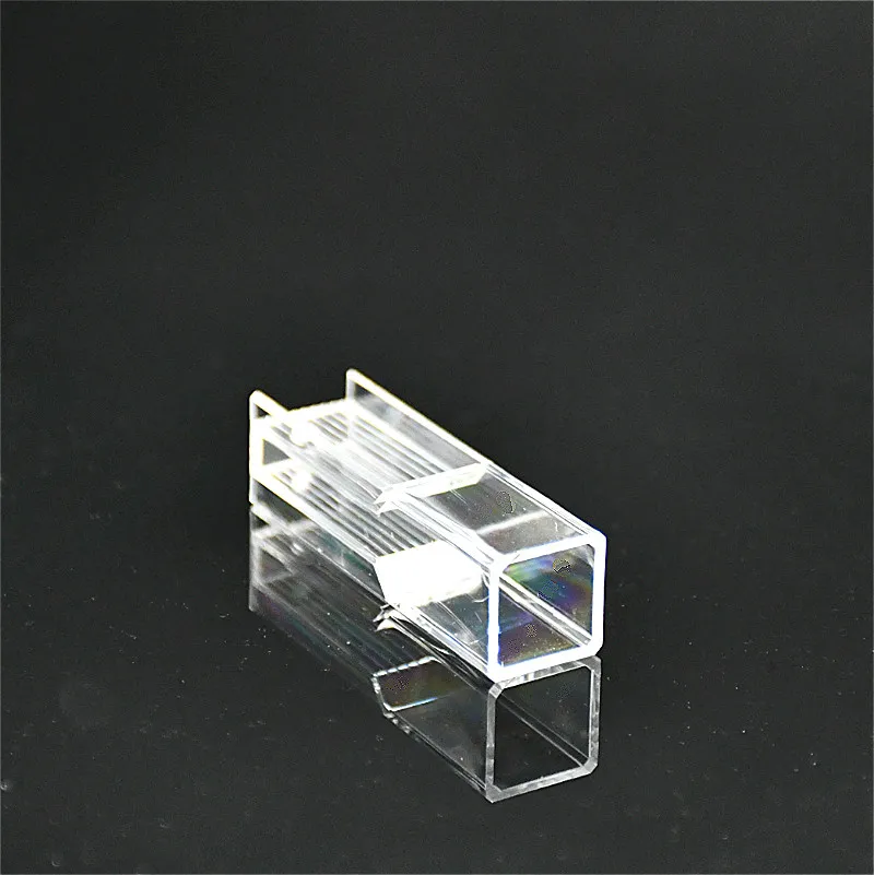 Спектрофотометр PS Cuvette 1 5 мл/2 мл полумикро пластиковый Cuvettes легкий путь Диапазон