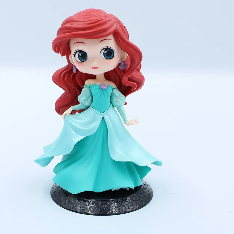 10 видов стилей Q Posket Sophia Snow Queen Эльза и Анна Фигурки игрушки куклы Aurore 17 см ПВХ