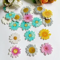 30pcspack mixed shape flower 2 holes wood buttons sewing scrapbooking 35mm botones decorative accessories