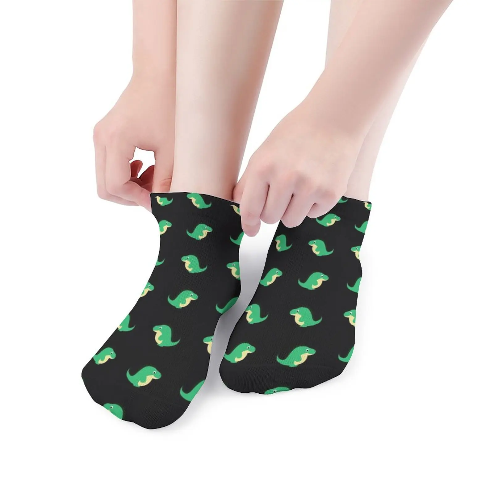 

Dinosaur Socks Design Unisex Socks Non Skid Yoga Girls Large Chemical Fiber Socks