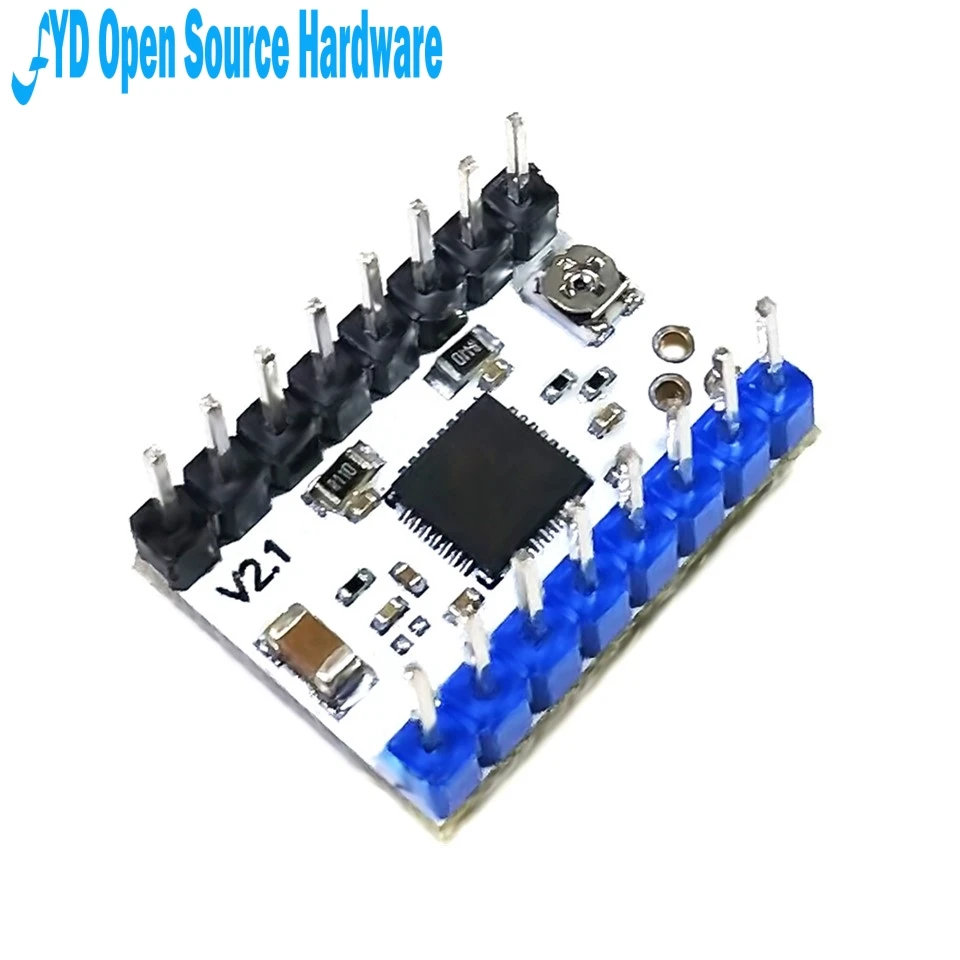 1 шт. TMC2209 V2.1 шаговый двигатель драйвер бесшумные шаговые палочки для 3D деталей