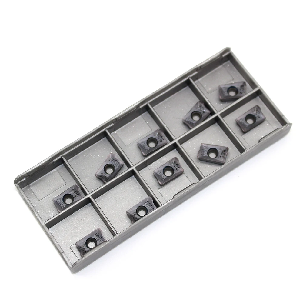 20 шт. HM90 APKT1003 PDR IC908 карбидные вставки режущее лезвие токарный станок инструмент Фрезерные фрезы мельница CNC инструменты APKT 1003 для фрезерования