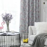 modern childrens european polyester cotton printing curtains for living dining room bedroom