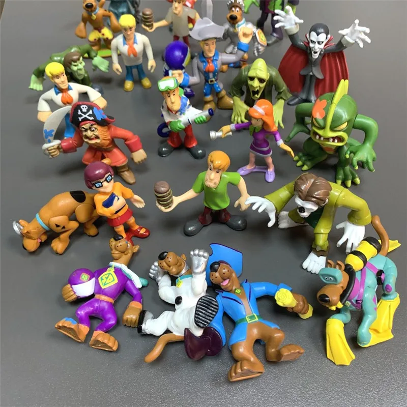 Scooby 2 5 дюймов Doo Mystery Mates команда привидений дракула вампир пират монстр призрак