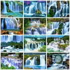 Evershine Алмазная вышивка водопад 5D DIY Алмазная мозаика пейзаж Полный квадратный раунд Алмазная Живопись природа картина стразы подарок ручной работы