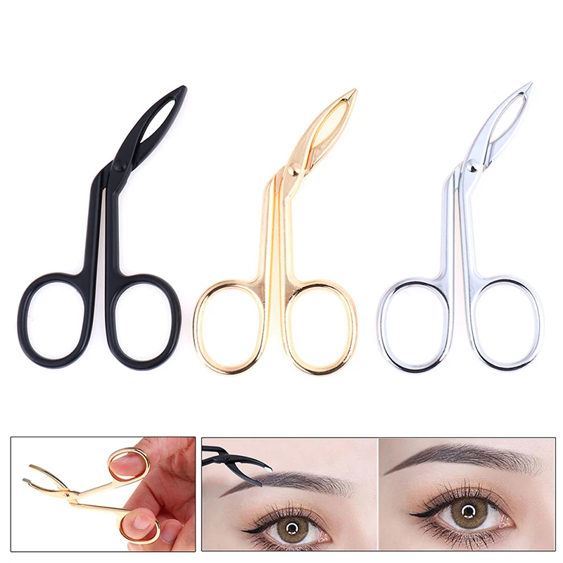 1pcs Professional Eyes Cosmetic Tool Eyebrow Tweezer Face Hair Removal Stainless Steel Tweezers For Hair Removal Face