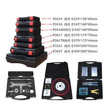 Plastic Tool case suitcase toolbox Impact resistant waterproof safety case equipment camera case with pre-cut foam shipping free