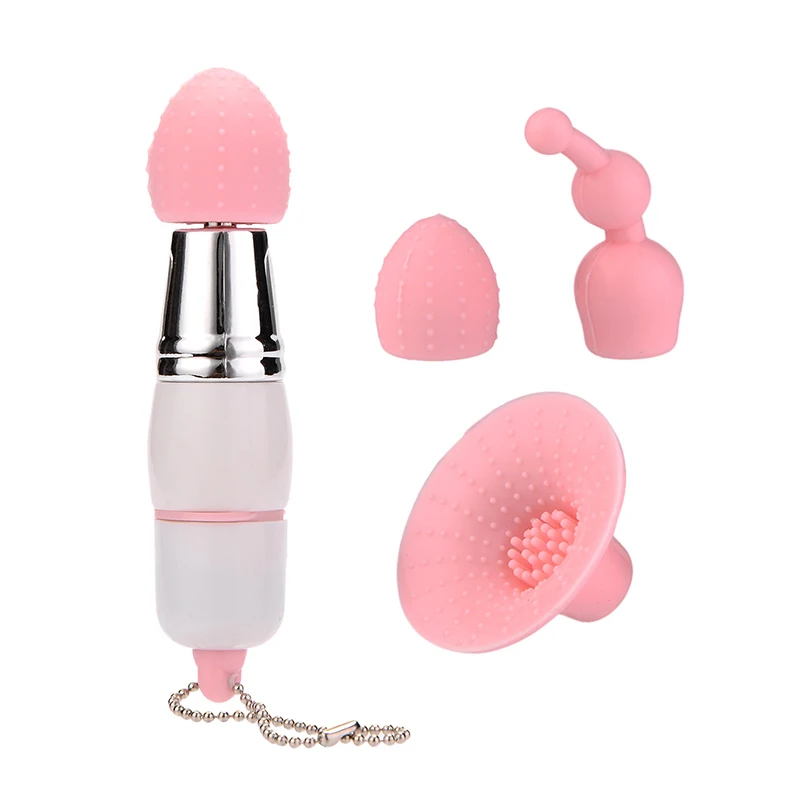 Sex Toy Tongue Vibrators  three-piece gourd mini AV rod vibration Massage Oral Licking Clitoris Stimulator Sex Toys For Woman