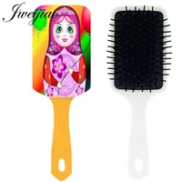 youhaken cartoon photo russia doll hair brush for woman tangle brushes hot comb cepillo pelo