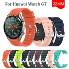 Ремешок силиконовый для Huawei watch GT 2 46 мм, спортивный сменный Браслет для Huawei watch GT 4246 мм, разные цвета