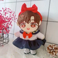 idol dolls replaceable clothes toy baby wear 20cm puppet clothes dress up christmas gifts