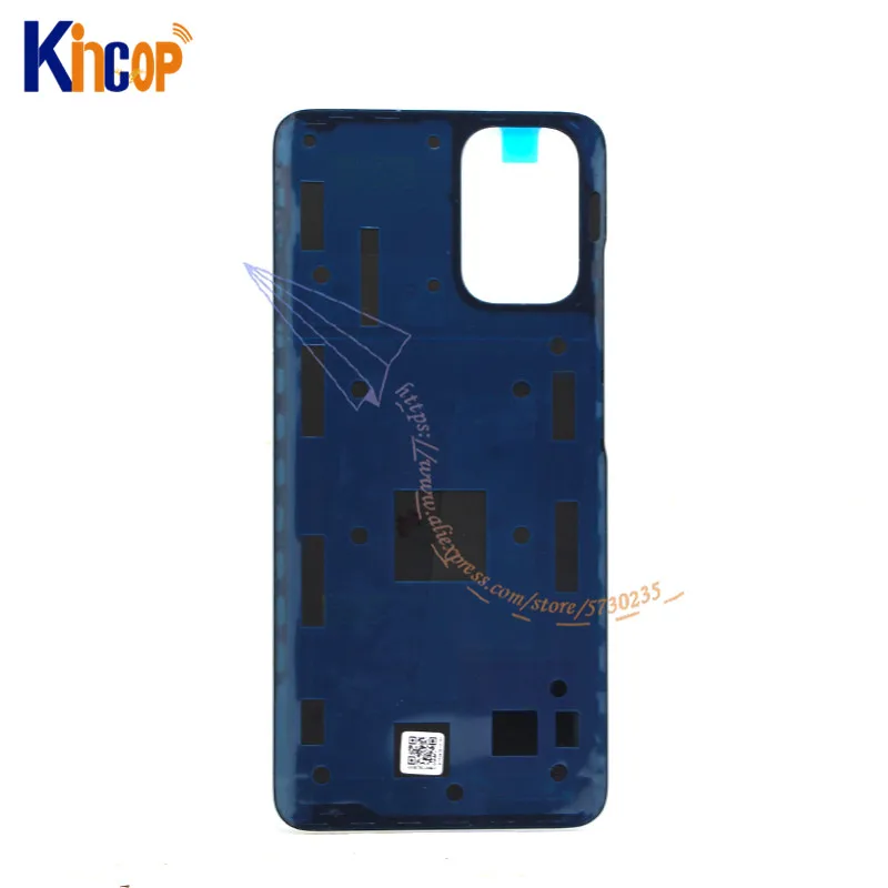 Чехол для Xiaomi Redmi Note 10 задняя крышка корпуса чехол батареи с логотипом Note10 M2101K7AI