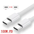 100 Вт PD USB C Type C кабель для зарядного устройства быстрого супер зарядное устройство для Huawei P30 pro OnePlus 8 8, 6 комплектовпартия, 7 7T pro Samsung Galaxy S20 Ультра