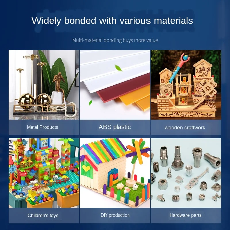 Универсальный клей мгновенный 495 прочный прозрачный быстросохнущий пластик