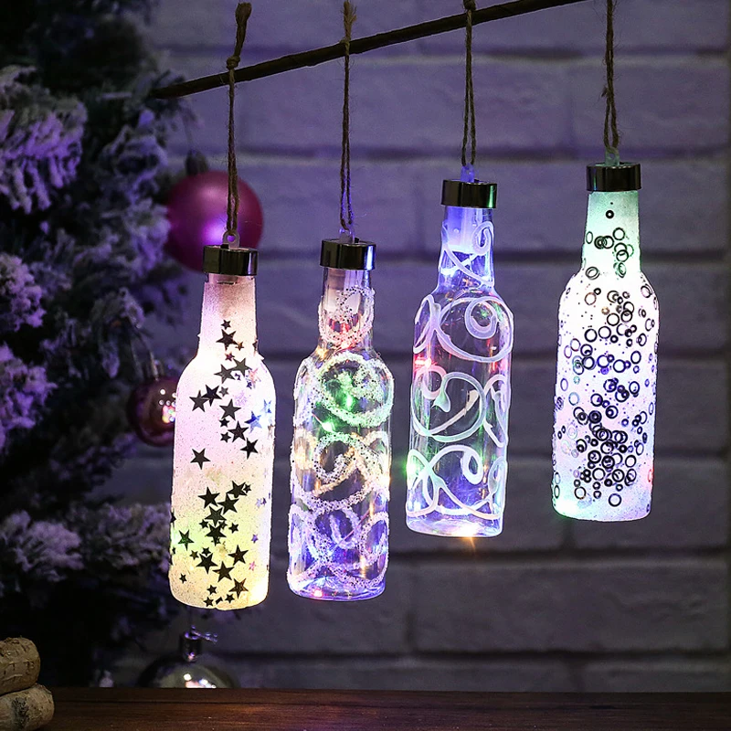 Рождественская елка подвесной светодиодный светильник на свадьбу красивая