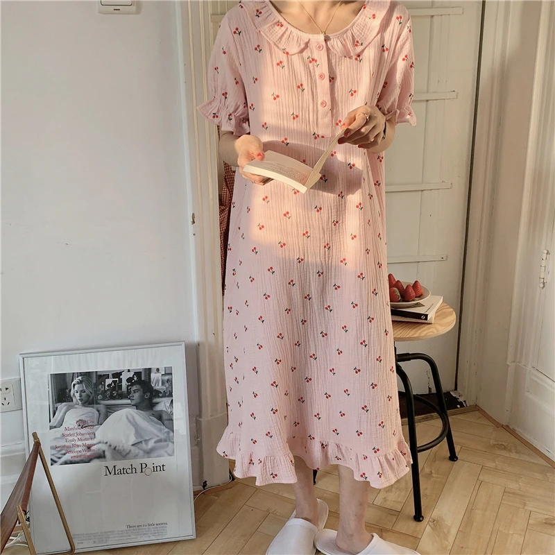 Alien Kitty Удобная хлопковая шикарная Милая принцесса 2021 летняя пижама с принтом