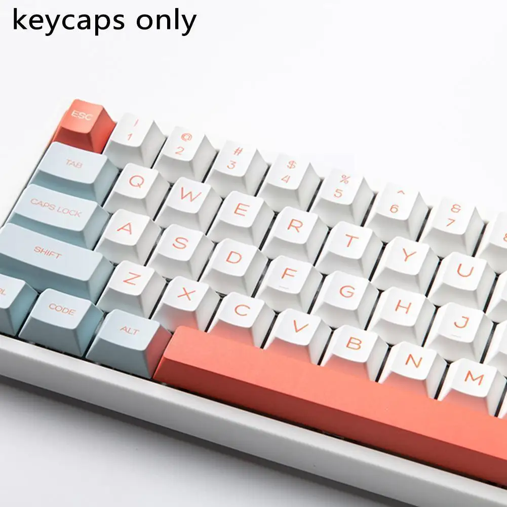 

Для клавиатуры Gmk Salmon Keycap Height Pbt 87 61 98 68 84 Mechanical 104 Keycap C2q9