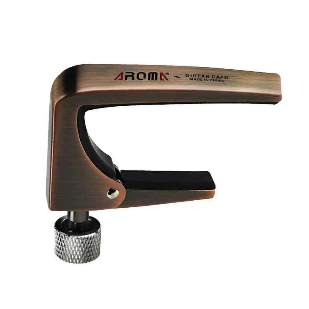

Aroma AC-11 Guitar Capo Zinc Alloy Solid for Acoustic Electric Guitars 2 Color Universal Capo Guitar Accessories