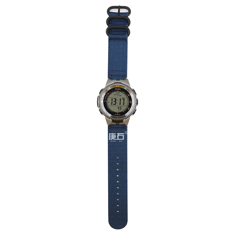 16 мм нейлон сменный ремешок для наручных часов Casio G SHOCK PRW 3000B 3100 6000 6100 PRG 300
