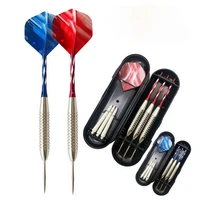 3 piecesset of professional 22g tungsten steel game darts hard with a free carrying bag for high quality game darts
