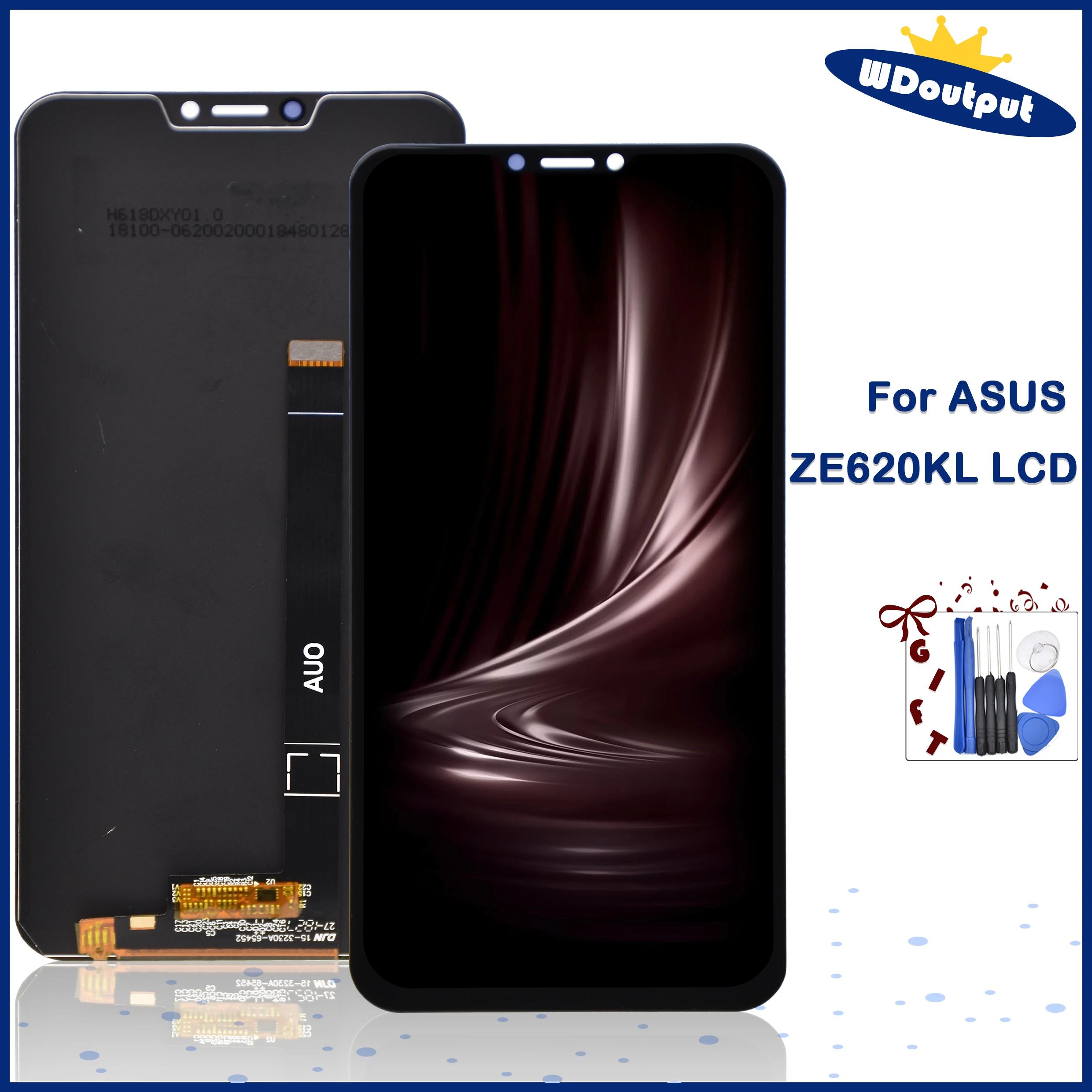Оригинальный ЖК-экран 6 2 дюйма для Asus Zenfone 5 2018 Series ZE620KL + цифровой преобразователь