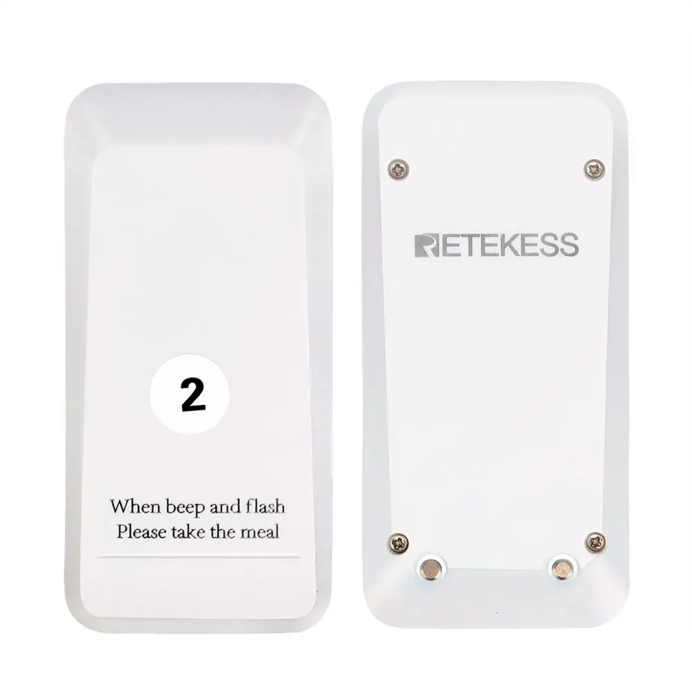 

Retekess 10Pcs Pager Receivers For TD157 Restaurant Pager Wireless Calling System For Restaurant Coffee Shop Church Clinic