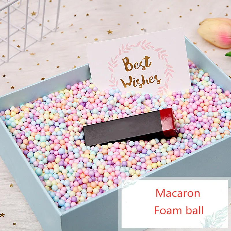 Шарики из пенопласта макарона для рождественской вечеринки Подарочная коробка
