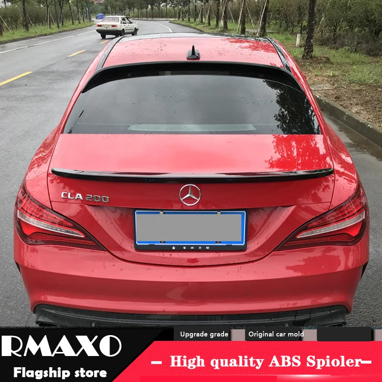 Спойлер на крышу для Benz CLA W117 2014 2017 высококачественный спойлер из ABS материала