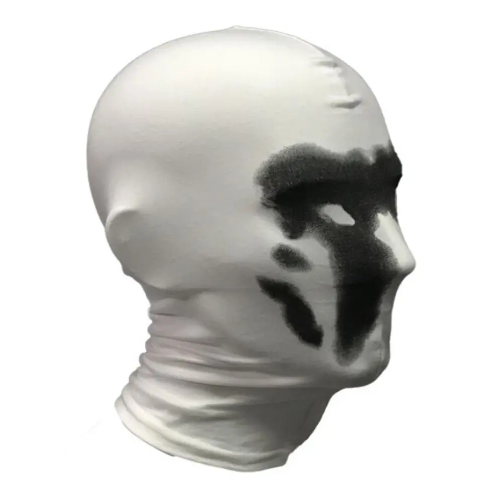 2019 маска Watchman Rorschach головной убор Маска Косплей цифровой принт Новинка Хлопковая
