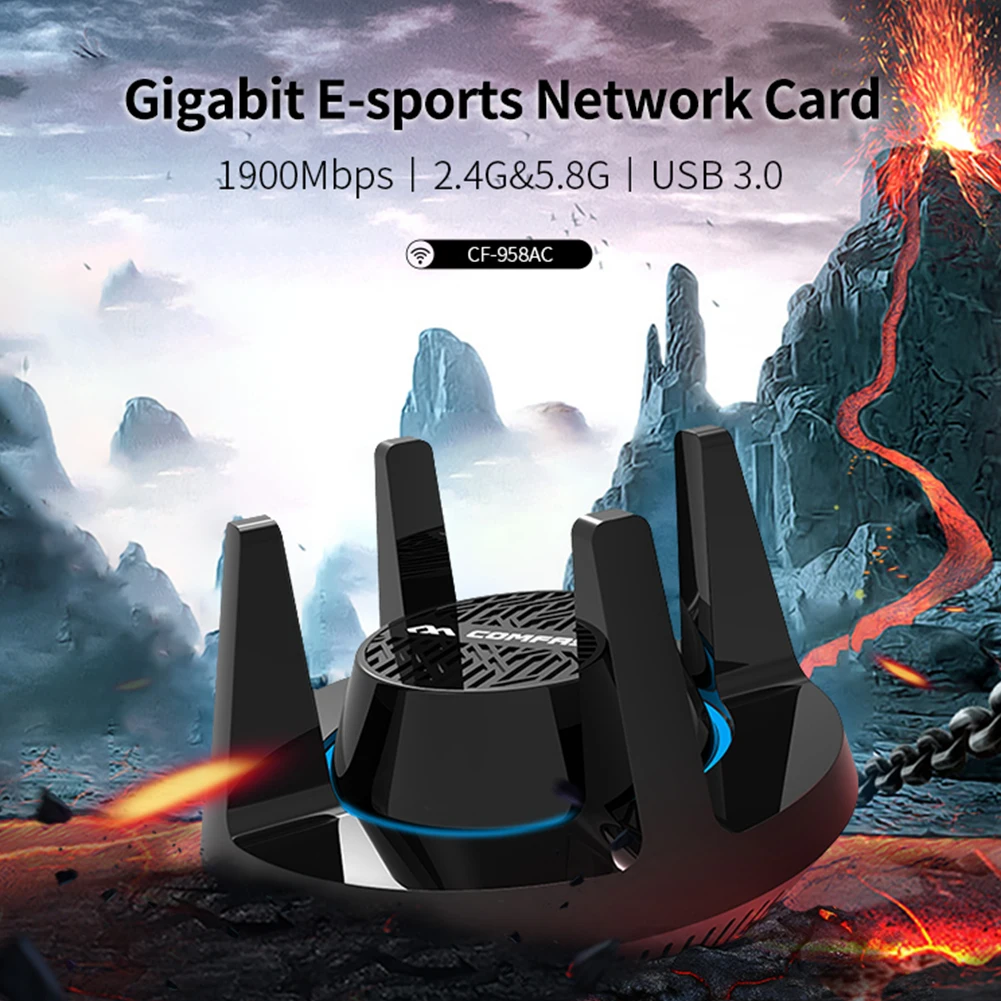 CF 958AC 1900 м ПК стабильный ноутбук Настольный Быстрый USB 3 0 сигнал игровой