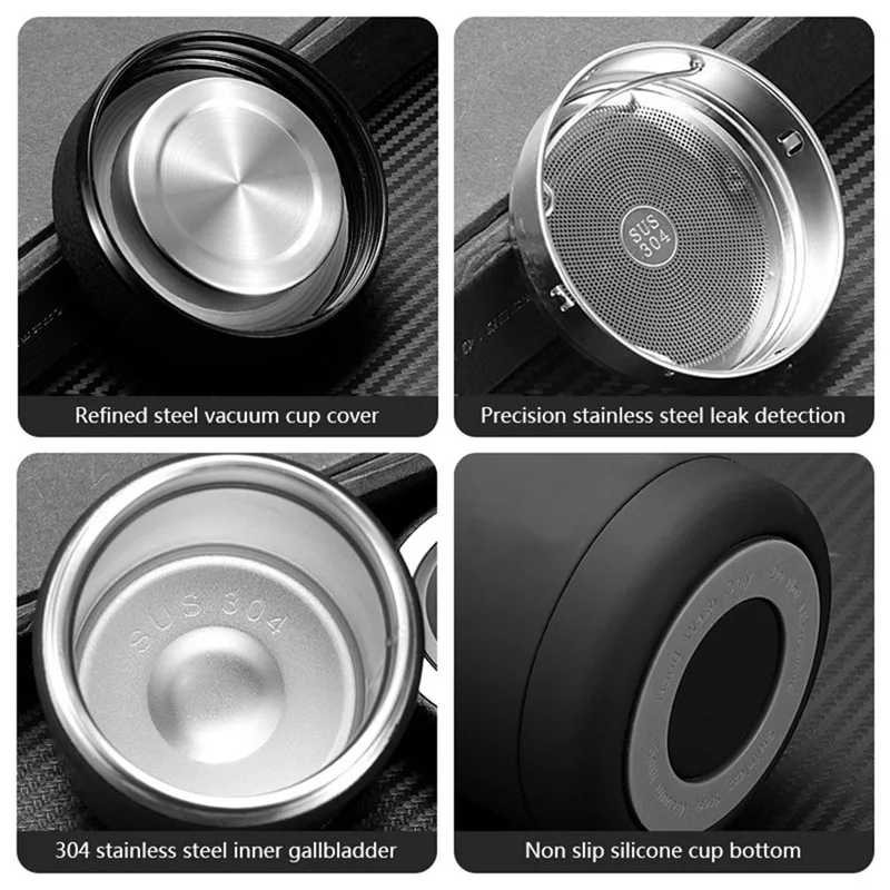 Новинка 400 мл термос в деловом стиле из нержавеющей стали кружки для путешествий