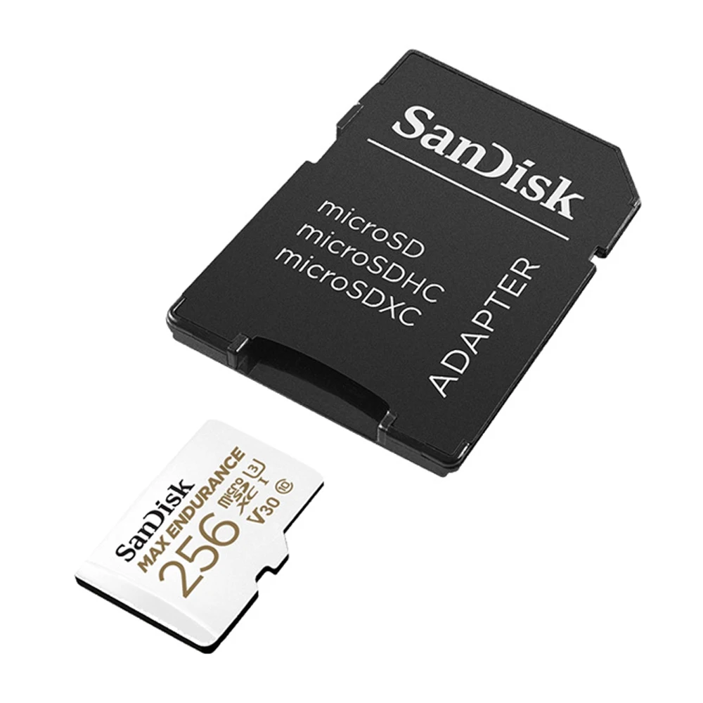 карта памяти sandisk max endurance microsd 256 гб 128 гб 64 гб 32
