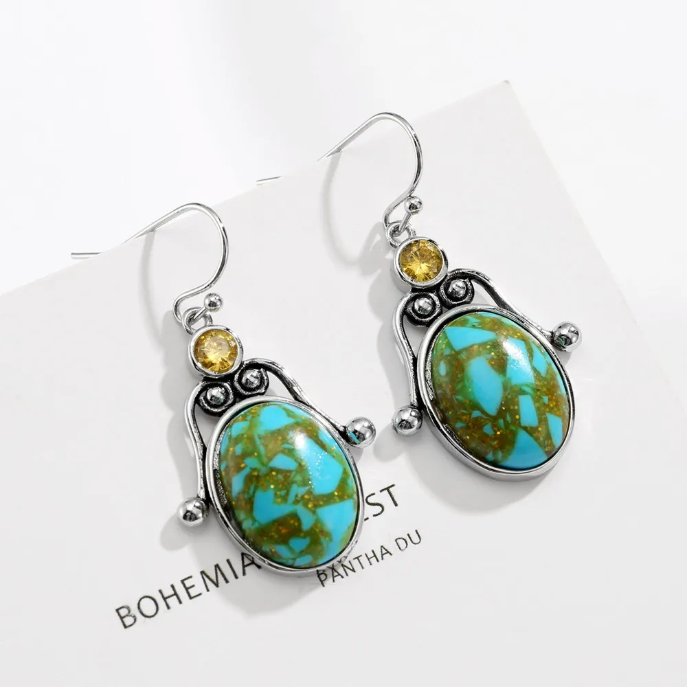 Женские серьги гвоздики из серебра 925 пробы овальной формы|Серьги-подвески| |