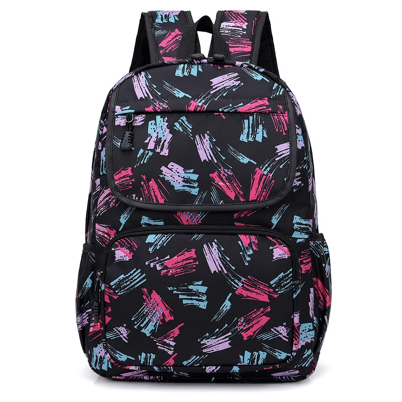 2023 Vintage women large capacity travel backpack Nylon Kids School Bag for Boys and Girls. Camouflage children backpacks