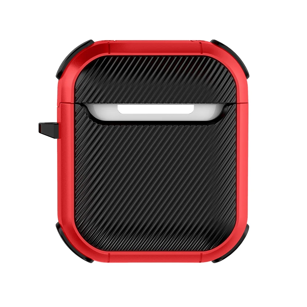 

3D Perfect Cases For airpods 2 1 skins Shockproof For Apple Air pods 1 case Earphone Protective Cover tpu accessories with hook