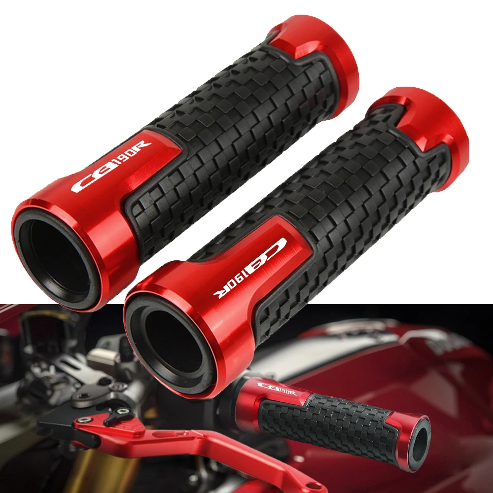 

Motorcycle 7/8"22mm Anti-Slip Handle Bar Handlebar Hand Grips For HONDA CB190 CB190R CB 190 CB 190R 2015-2018 2019 2020 2014