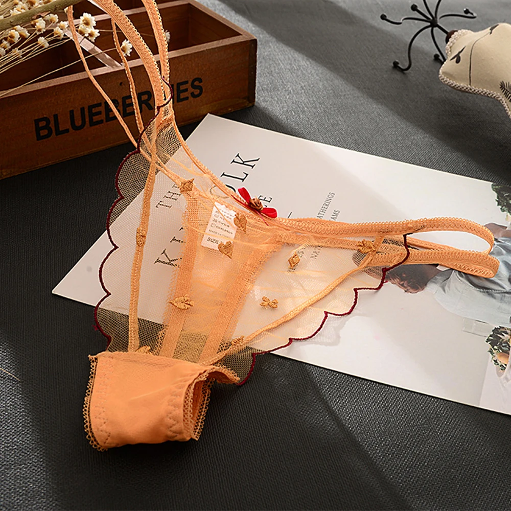 Новинка 2021 года сексуальные женские стринги с низкой талией кружевные Бесшовные