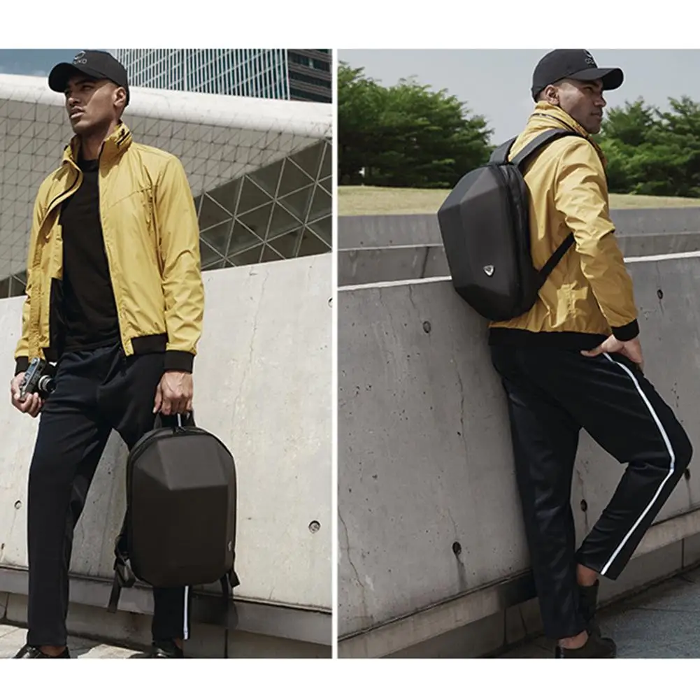 Мужской рюкзак для ноутбука велосипедные мотоциклы Жесткий Чехол сумка