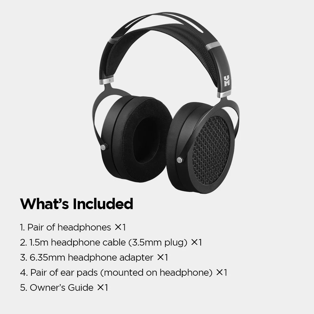 Накладные полноразмерные магнитные наушники HIFIMAN SUNDARA (черные) с высокой