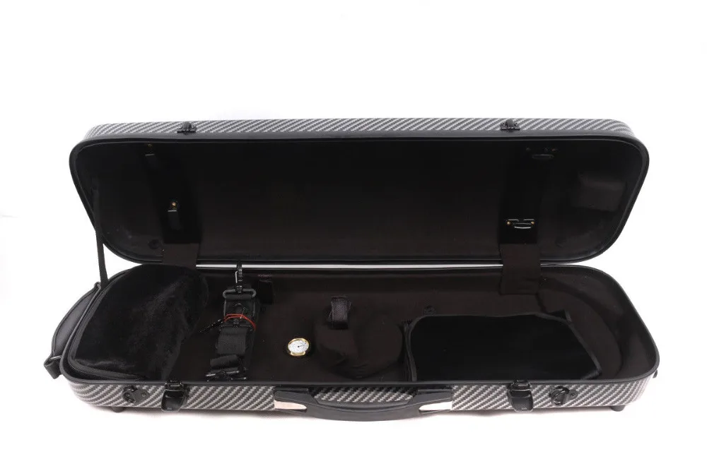 Новый 4/4 Скрипки чехол углеродное волокно композитный продолговатый жесткий