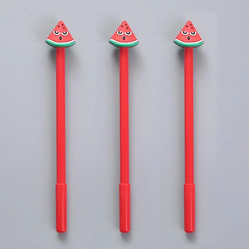 Гелевые ручки с мультяшными фруктами камерой и силиконовым корпусом новинка