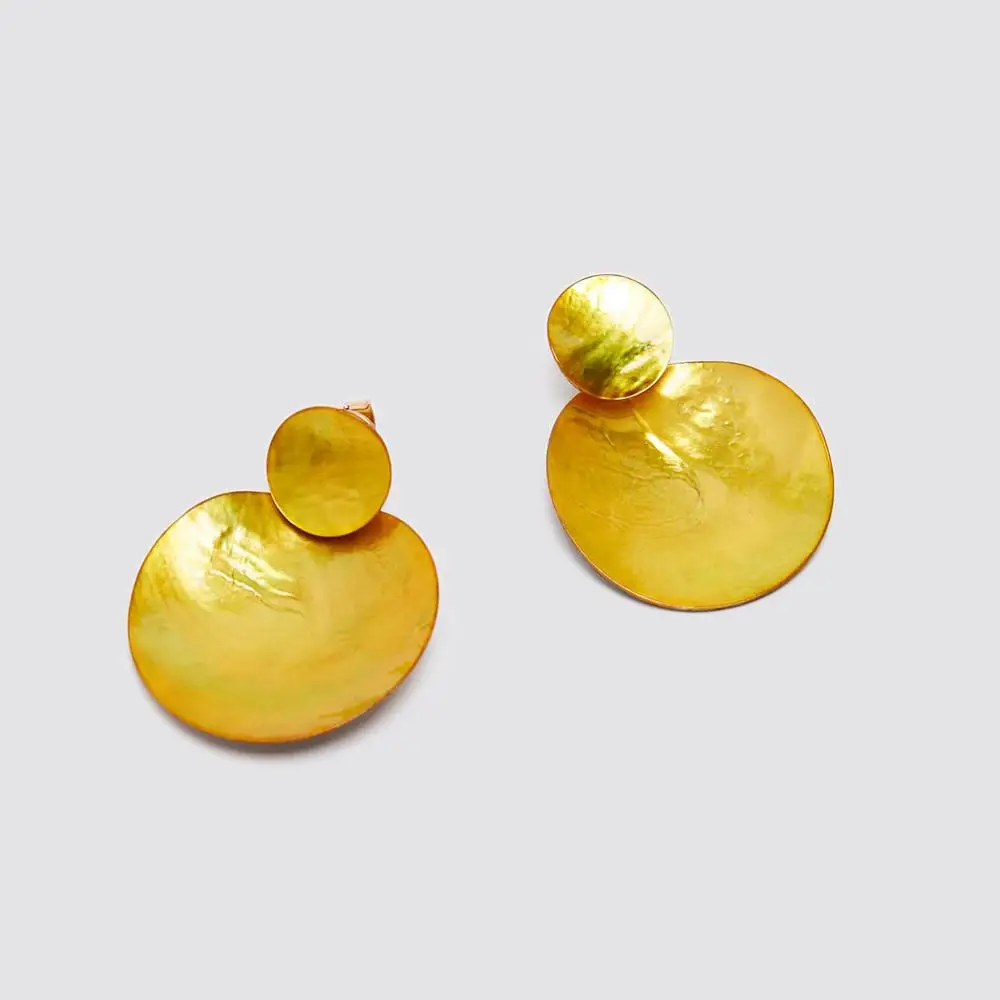 Женские длинные серьги кисточки ZA Boho Bird разноцветные висячие с натуральным