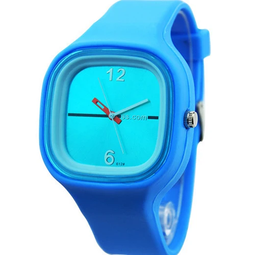 Часы наручные мужские/женские с квадратным циферблатом модные спортивные