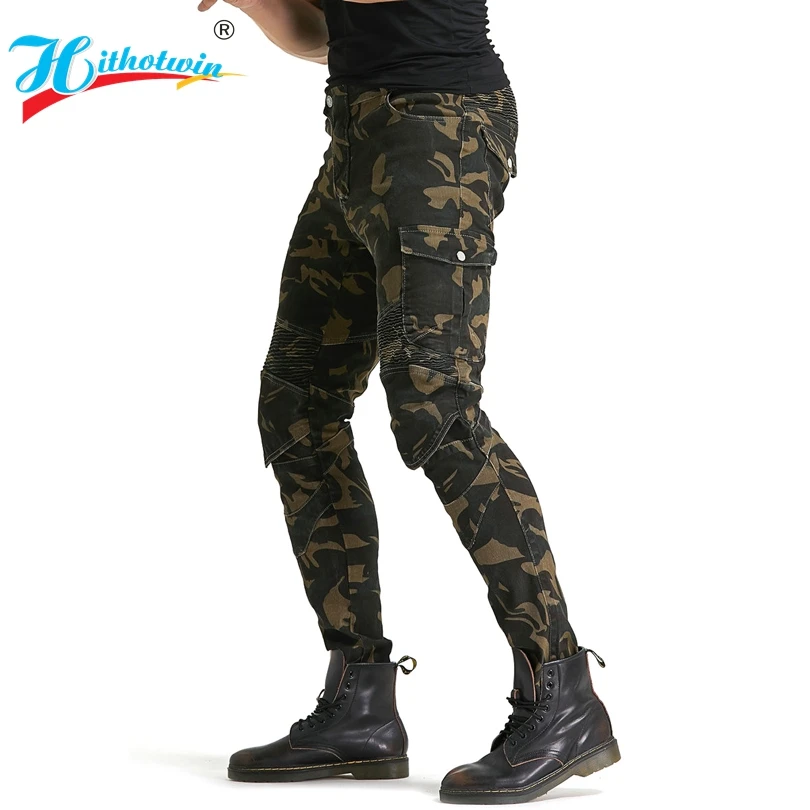 UB06 Мотокросс джинсы камуфляж мотоциклетной езды для активного отдыха Свободные