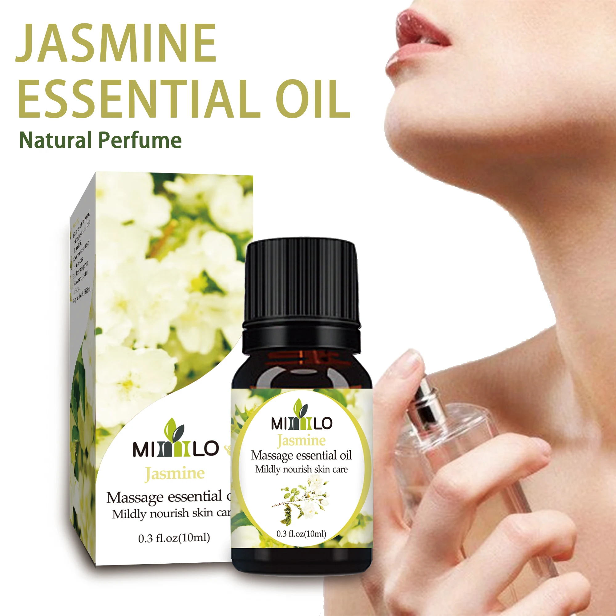 100% натуральное жасминовое эфирное масло работает как афродизиак благотворно