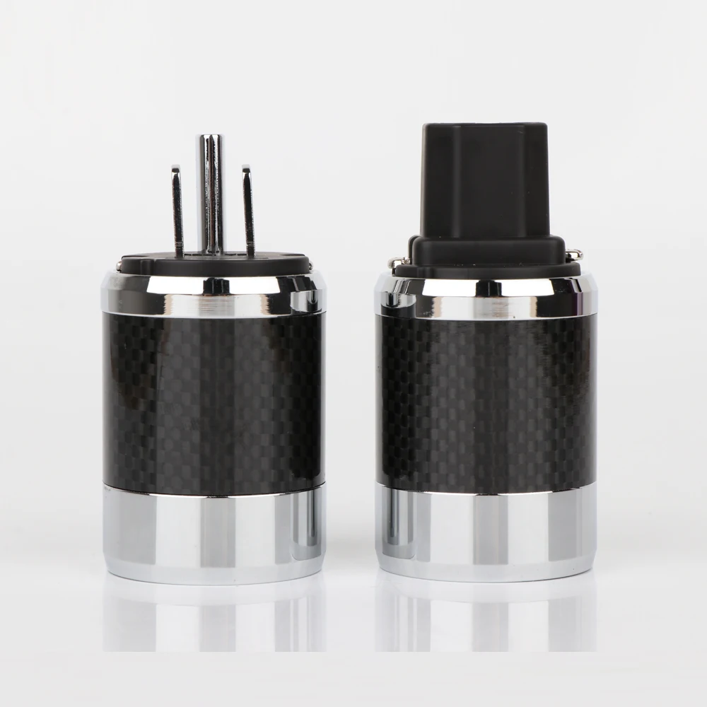 2020 штепсельная Вилка из углеродного волокна с родиевым покрытием вилка