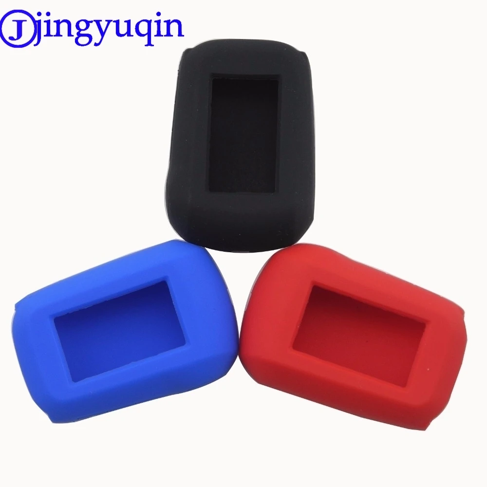 Силиконовый чехол jingyuqin с 3 кнопками для Starline A92/A94/V62/A62/A64 двухсторонний