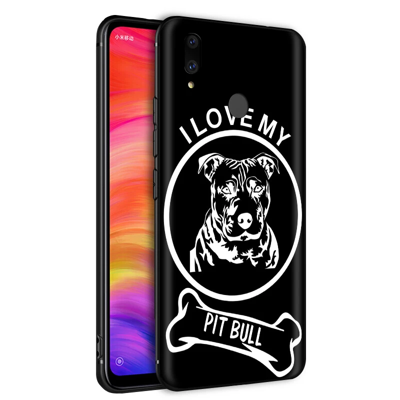 Мягкий ТПУ чехол YIMAOC Pit Bull Pitbull для Xiaomi Redmi mi Note MAX 3 6 6A 7 mi6 mi8 9 se a1 a2 Pro Lite go pocophone