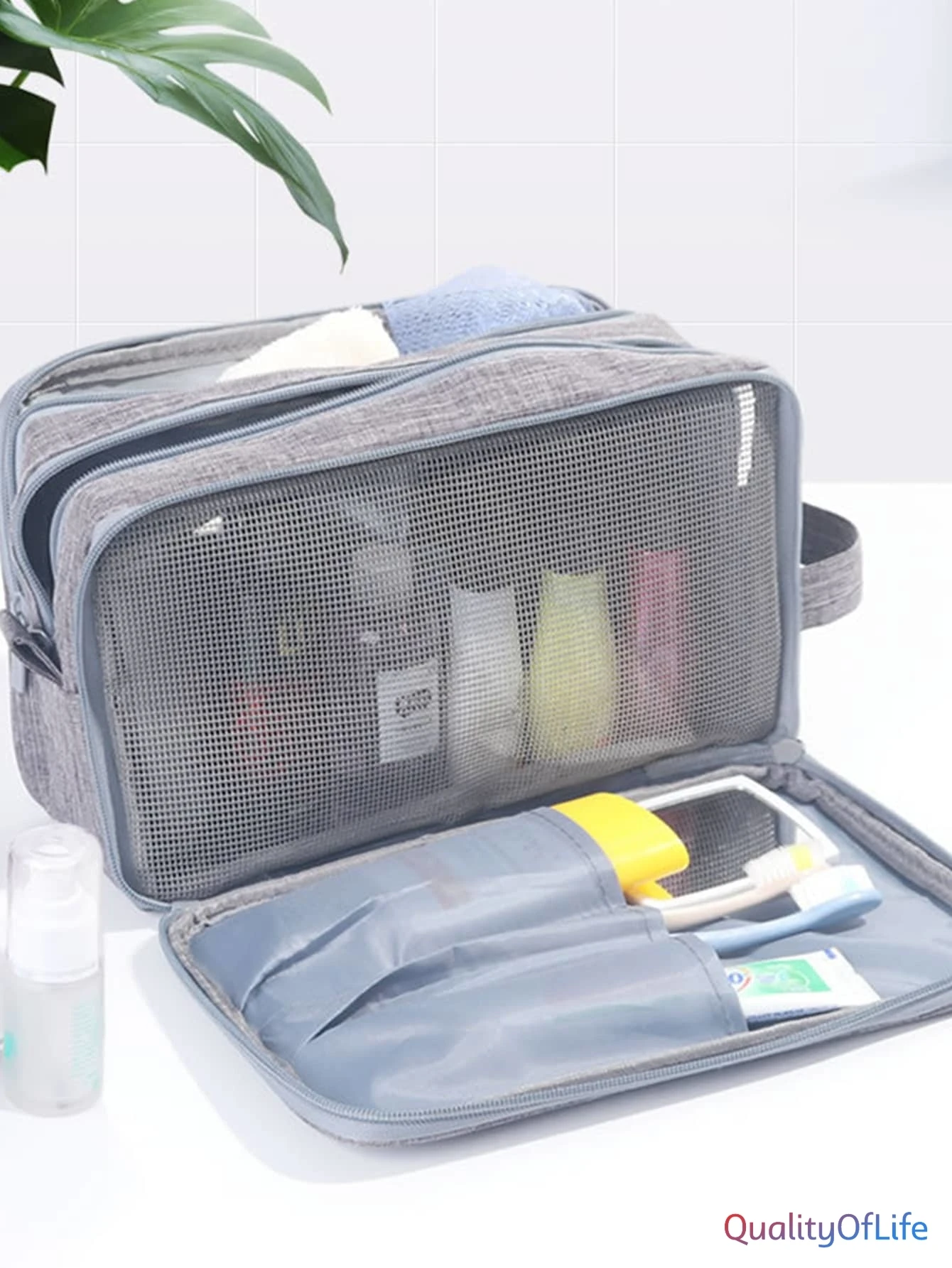 

Многофункциональная дорожная сумка для хранения, один размер 100%, оксфордская серая сумка для хранения, дорожные сумки