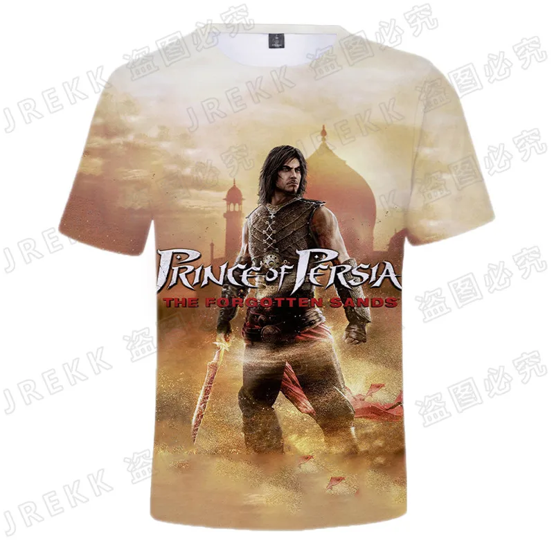 

Prince of Persia The Sands of Time Print 3D T shirt Men Women Children New Summer Fashion Boy Girl Kids Streetwear Cool Tops Tee